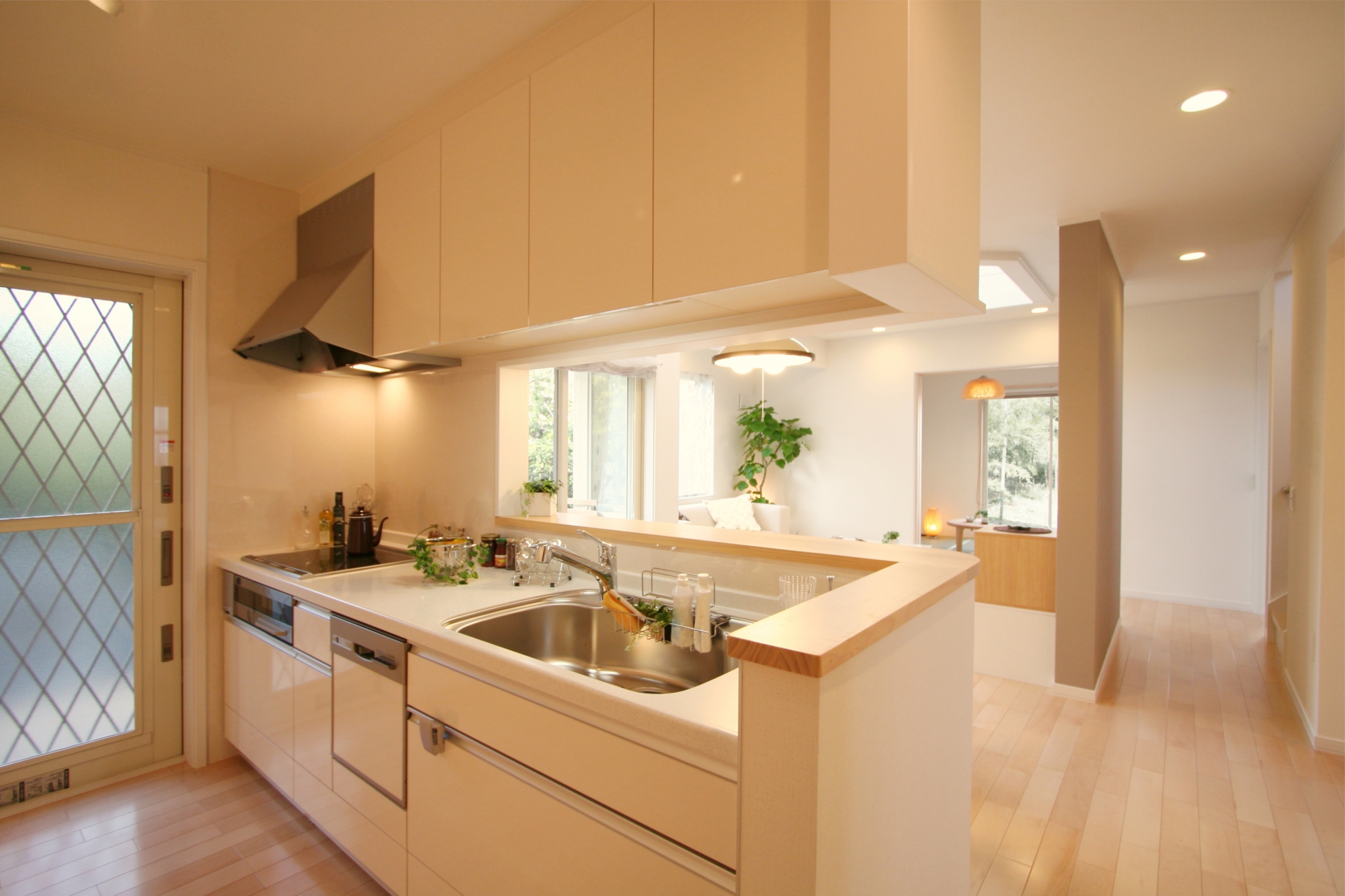 H様邸 造作キッチンの家